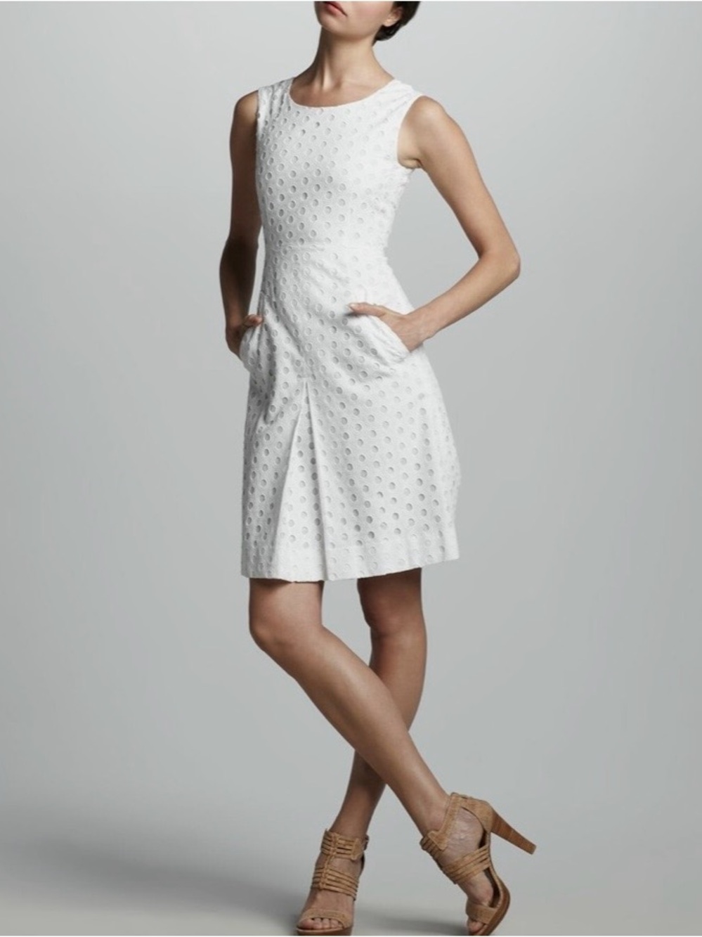 DVF Carpreena Ring Stitch Dress
